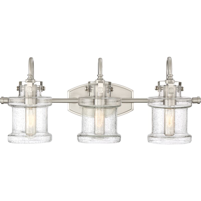 Kent 3Light Dimmable Vanity Light & Reviews Joss & Main